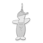 Load image into Gallery viewer, Sterling Silver Pee-Wee Cuddle Charm Pendant