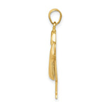 Load image into Gallery viewer, 14K Yellow Gold Puffed Boy w/Hat on Right Engravable Charm