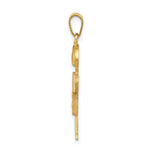 Load image into Gallery viewer, 14K Yellow Gold 0.03-Carat tw Diamond Boy with Hat Kid Pendant