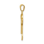 Load image into Gallery viewer, 14K Yellow Gold 0.03-Carat 2 Diamond Boy with Cap The Kids Pendant