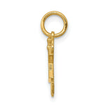 Load image into Gallery viewer, 14K Yellow Gold Mini Girl Charm Pendant