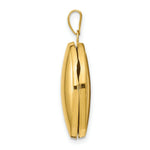Load image into Gallery viewer, 14K Yellow Gold Polished Oval Locket 30x21mm