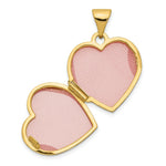 Load image into Gallery viewer, 14K Yellow Gold Scroll Heart Locket 21x15mm