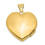 Load image into Gallery viewer, 14K Yellow Gold Heart Locket 26x22mm
