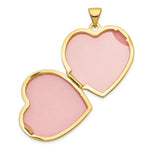 Load image into Gallery viewer, 14K Yellow Gold Heart Locket 26x22mm