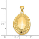 Load image into Gallery viewer, 14K Yellow Gold Yellow Gold Oval Locket 30x21mm