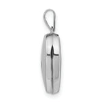 Load image into Gallery viewer, 14K White Gold Polished Heart-Shaped Locket 21x15mm