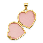 Load image into Gallery viewer, 14K Yellow Gold Plain Heart Locket 20x15mm