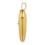 Load image into Gallery viewer, 14K Yellow Gold 20mm Diamond Set Cross Heart Locket