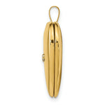 Load image into Gallery viewer, 14K Yellow Gold 20mm w/ Diamond Heart Locket 25x20mm