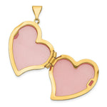 Load image into Gallery viewer, 14K Yellow Gold Fancy Heart Locket 20x20mm