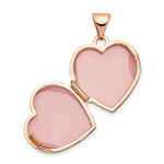 Load image into Gallery viewer, 14K Rose Gold 15mm Reversible Heart Locket