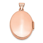 Load image into Gallery viewer, 14K Rose Gold 21mm Oval Locket