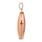 Load image into Gallery viewer, 14K Rose Gold Polished 21mm Oval Locket