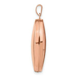 Load image into Gallery viewer, 14K Rose Gold Polished 26mm Domed Oval Locket