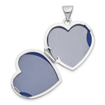 Load image into Gallery viewer, 14K White Gold 18mm Heart w/Tree Locket