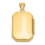 Load image into Gallery viewer, 14K Yellow Gold Rectangle Locket 30x16mm