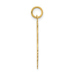 Load image into Gallery viewer, 14K Yellow Gold Boy Head Charm 30mm length