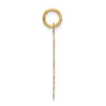 Load image into Gallery viewer, 14K Yellow Gold Boy Head Charm 26mm length