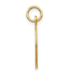 Load image into Gallery viewer, 14K Yellow Gold Etched .009 Gauge Engravable Round Disc Charm 16mm width