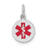 Load image into Gallery viewer, 14K White Gold Medical Alert Jewelry Pendant
