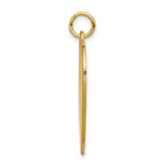 Load image into Gallery viewer, 14K Yellow Gold Heart-Shaped Polished Enameled Engravable Medical Jewelry Pendant