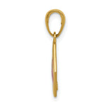 Load image into Gallery viewer, 14K Yellow Gold Enameled Medical Disk Pendant