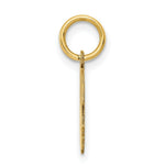 Load image into Gallery viewer, 14K Yellow Gold Boy Head Charm 17mm length