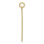 Load image into Gallery viewer, 14K Yellow Gold Laser Designed Cross Pendant 40mm length