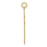 Load image into Gallery viewer, 14K Yellow Gold Laser Designed Cross Pendant 39mm length