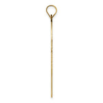 Load image into Gallery viewer, 14K Yellow Gold Polished Cross Pendant 50mm length