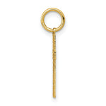 Load image into Gallery viewer, 14K Yellow Gold Laser Designed Cross Charm 21mm length
