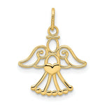 Load image into Gallery viewer, 14K Yellow Gold Angel Charm