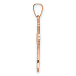 Load image into Gallery viewer, 14K Rose Gold Cross Pendant
