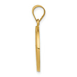 Load image into Gallery viewer, 14K Yellow Gold Polished and Satin St. George Medal Pendant 19mm width
