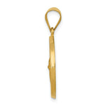 Load image into Gallery viewer, 14K Yellow Gold Polished and Satin St. Gerard Medal Pendant 18mm width