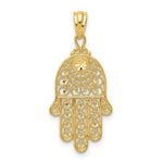 Load image into Gallery viewer, 14K Yellow Gold Yellow Gold Hand of God Pendant