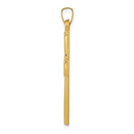 Load image into Gallery viewer, 14K Yellow Gold Polished Filigree Cross Pendant
