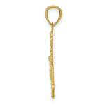 Load image into Gallery viewer, 14K Yellow Gold Polished INRI Small Crucifix Pendant