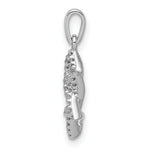 Load image into Gallery viewer, 14K White Gold Diamond Star of David Pendant