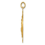 Load image into Gallery viewer, 14K Yellow Gold Solid Polished/Satin Large St. Florian Fire Dept. Badge Medal