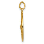 Load image into Gallery viewer, 14K Yellow Gold Solid Polished/Satin Small Round St. Jude Thaddeus Medal