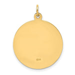 Load image into Gallery viewer, 14K Yellow Gold Solid Polished/Satin Medium Round St. Jude Thaddeus Medal