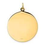 Load image into Gallery viewer, 14K Yellow Gold Solid Polished/Satin Large Round St. Michael Medal