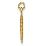 Load image into Gallery viewer, 14K Yellow Gold Solid Polished/Satin Small Oval Scalloped Miraculous Medal