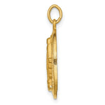 Load image into Gallery viewer, 14K Yellow Gold Solid Polished/Satin 3-D Oval Miraculous Medal