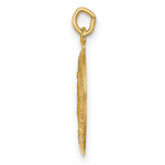 Load image into Gallery viewer, 14K Yellow Gold Solid Polished/Satin Small Oval Miraculous Medal