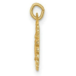 Load image into Gallery viewer, 14K Yellow Gold Solid Polished/Satin Tiny Round Scalloped Miraculous Medal