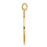 Load image into Gallery viewer, 14K Yellow Gold Solid Polished/Satin Large Round St. Anthony Medal