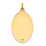 Load image into Gallery viewer, 14K Yellow Gold Solid Polished/Satin Oval St. Anthony Medal